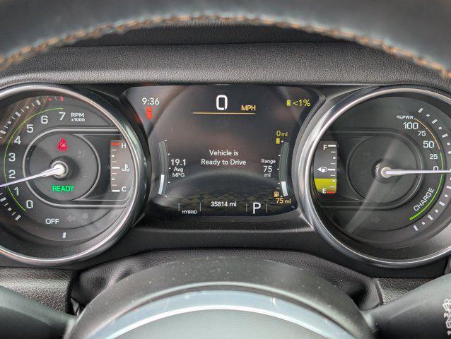 used 2022 Jeep Wrangler Unlimited 4xe car, priced at $33,999