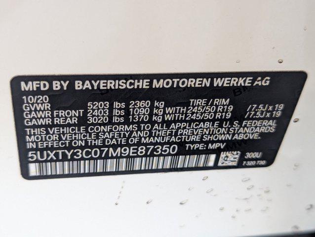 used 2021 BMW X3 car, priced at $21,999