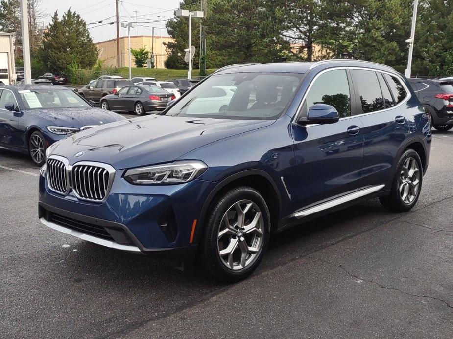 used 2022 BMW X3 car, priced at $38,998