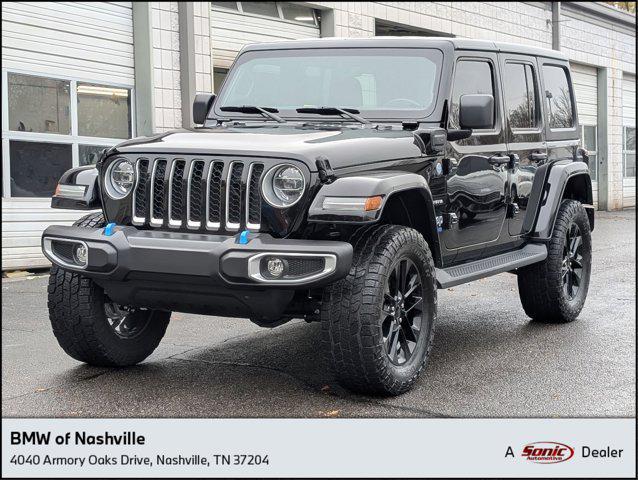 used 2022 Jeep Wrangler Unlimited 4xe car, priced at $29,999