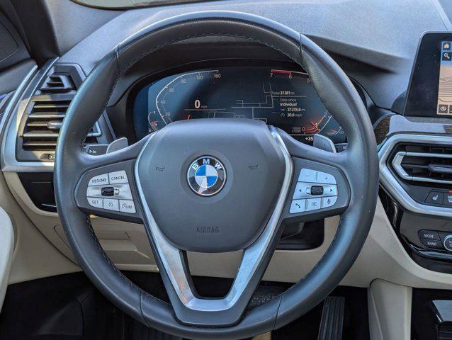 used 2022 BMW X3 car, priced at $30,299