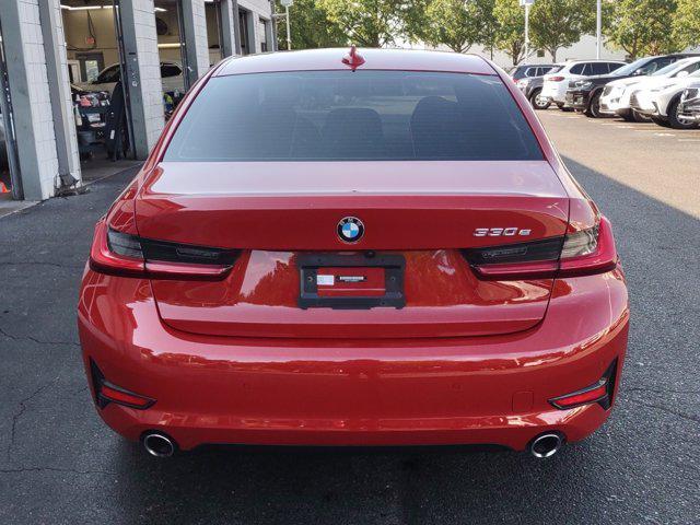 used 2021 BMW 330e car, priced at $27,996