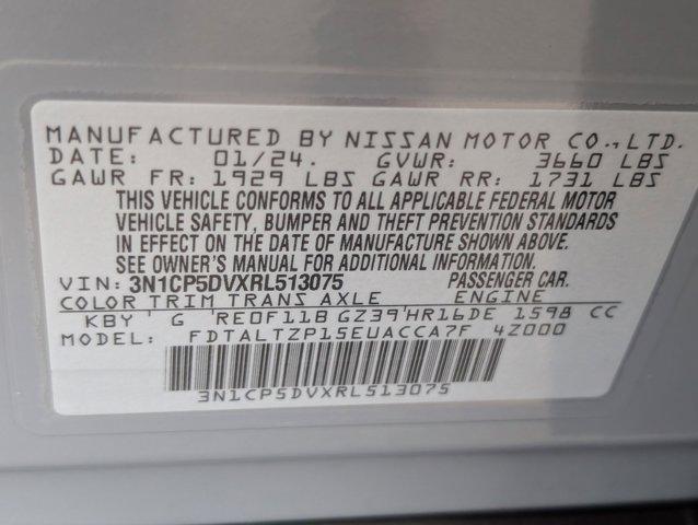 used 2024 Nissan Kicks car, priced at $21,498