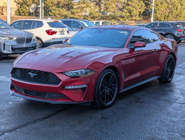 used 2022 Ford Mustang car, priced at $23,999