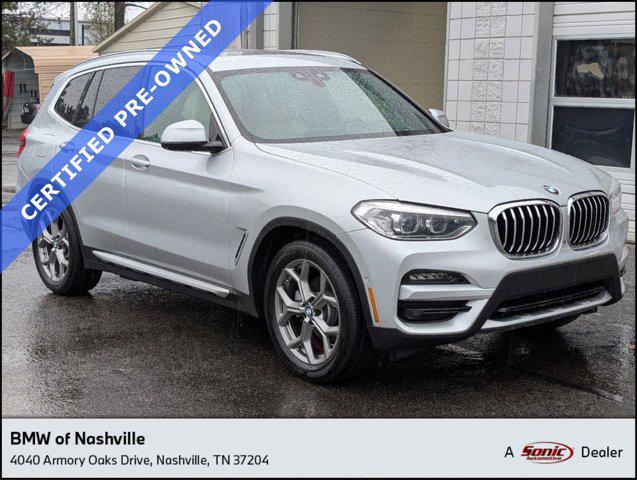 used 2021 BMW X3 PHEV car, priced at $34,997