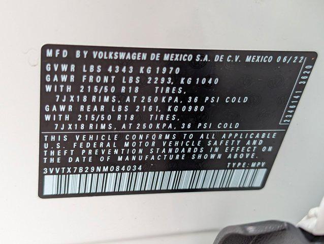 used 2022 Volkswagen Taos car, priced at $21,999