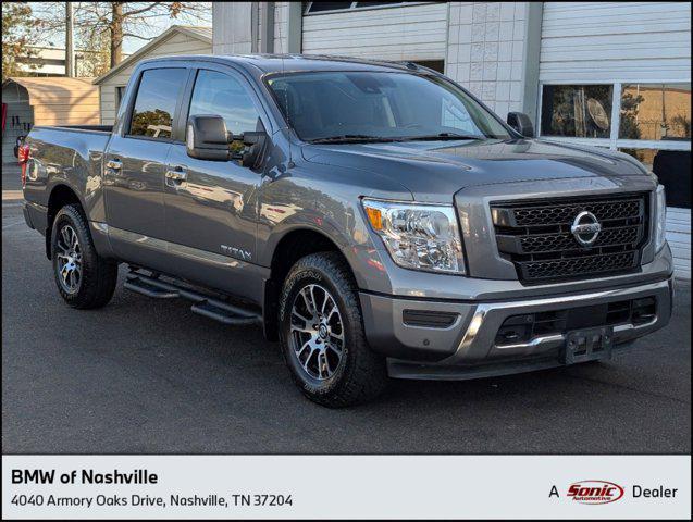 used 2021 Nissan Titan car, priced at $29,499