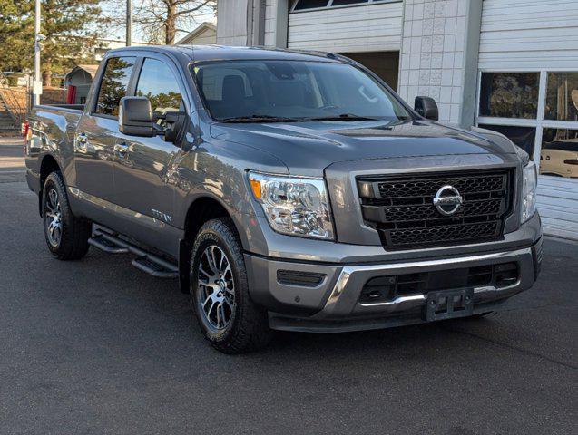 used 2021 Nissan Titan car, priced at $29,499