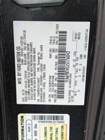 used 2018 Ford Mustang car, priced at $18,999