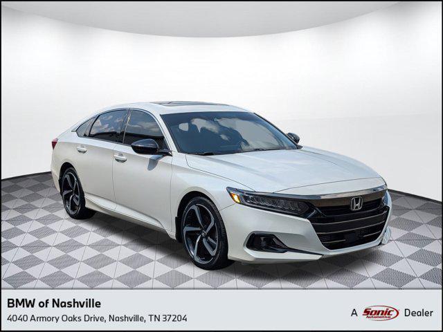 used 2021 Honda Accord car, priced at $25,999