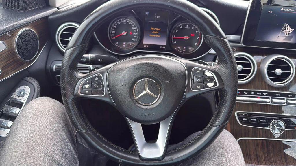 used 2017 Mercedes-Benz C-Class car, priced at $13,499