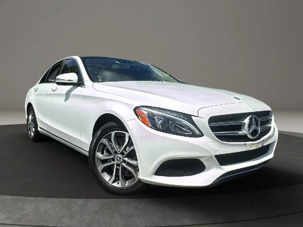 used 2017 Mercedes-Benz C-Class car, priced at $13,979