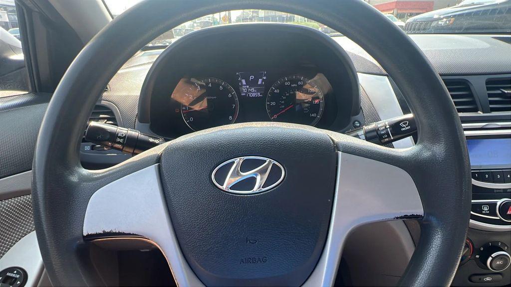 used 2013 Hyundai Accent car, priced at $3,999