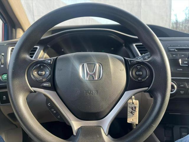 used 2015 Honda Civic car, priced at $9,499