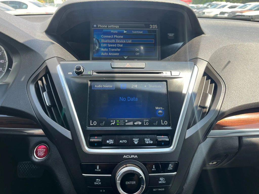 used 2016 Acura MDX car, priced at $14,999