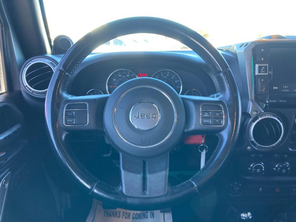 used 2014 Jeep Wrangler Unlimited car, priced at $21,950