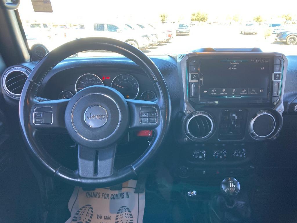 used 2014 Jeep Wrangler Unlimited car, priced at $21,950