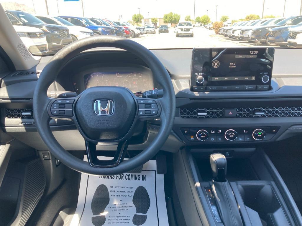 new 2025 Honda Accord car, priced at $31,210