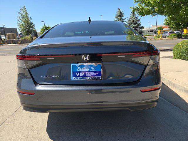 new 2025 Honda Accord car, priced at $30,960
