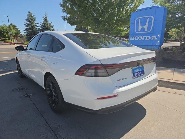 new 2025 Honda Accord car, priced at $31,415