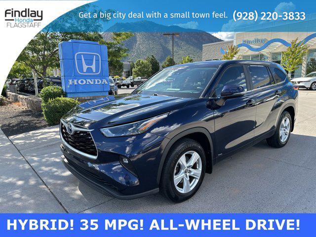 used 2023 Toyota Highlander Hybrid car, priced at $37,999