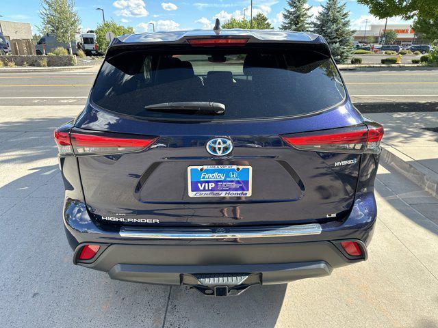 used 2023 Toyota Highlander Hybrid car, priced at $37,999