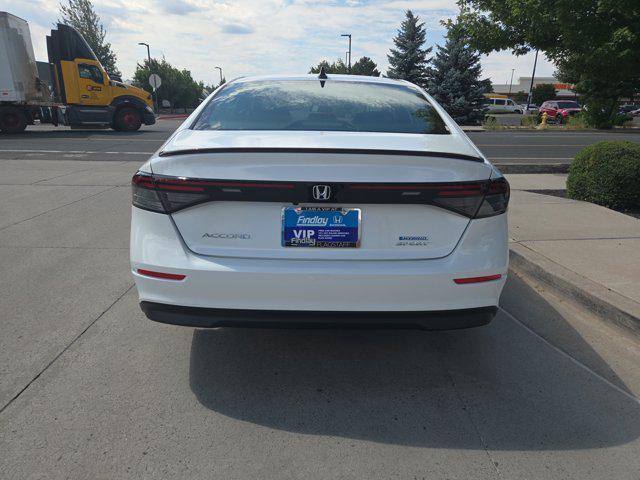 new 2025 Honda Accord Hybrid car, priced at $34,510