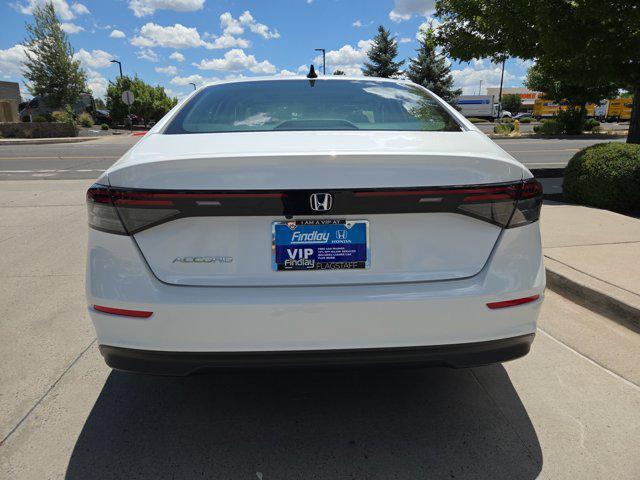 new 2025 Honda Accord car, priced at $31,415