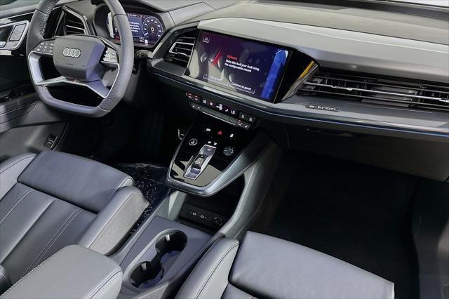 new 2025 Audi Q4 e-tron Sportback car, priced at $69,475
