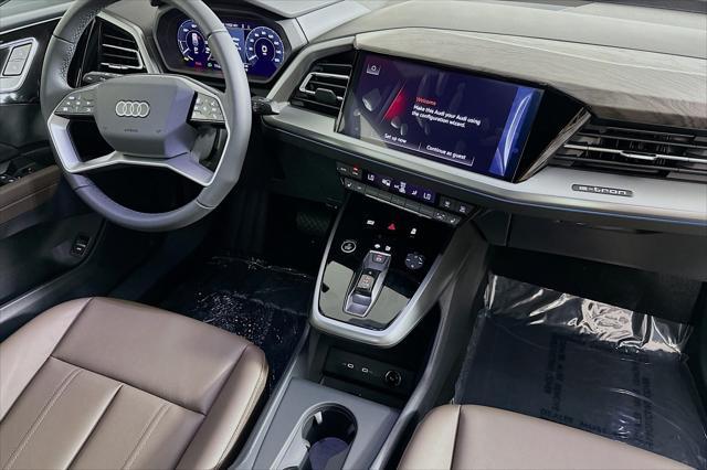 new 2025 Audi Q4 e-tron car, priced at $63,240