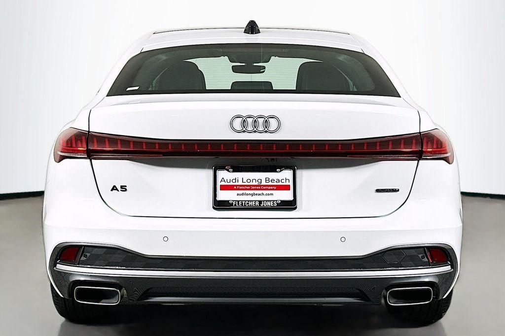 new 2025 Audi A5 car, priced at $53,305