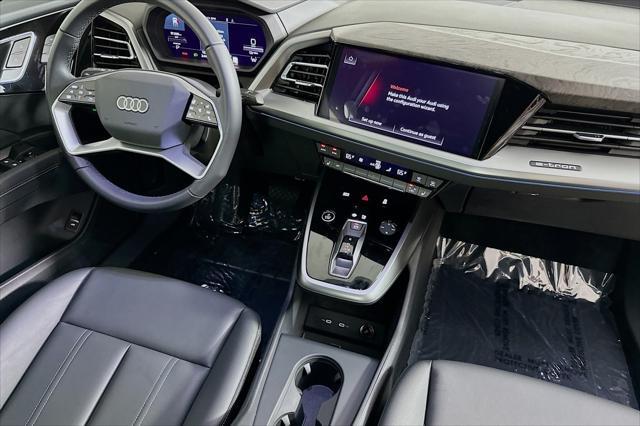 new 2024 Audi Q4 e-tron Sportback car, priced at $65,305