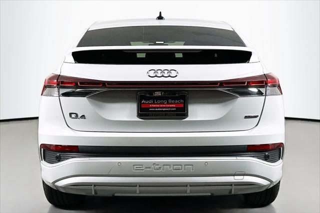 new 2024 Audi Q4 e-tron Sportback car, priced at $65,305