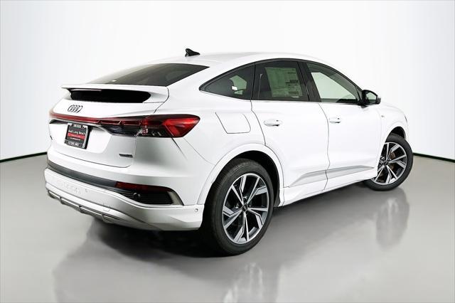 new 2024 Audi Q4 e-tron Sportback car, priced at $65,305