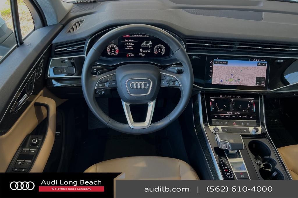 used 2021 Audi Q7 car, priced at $34,882