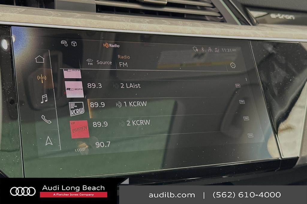 new 2024 Audi Q8 e-tron car, priced at $85,370