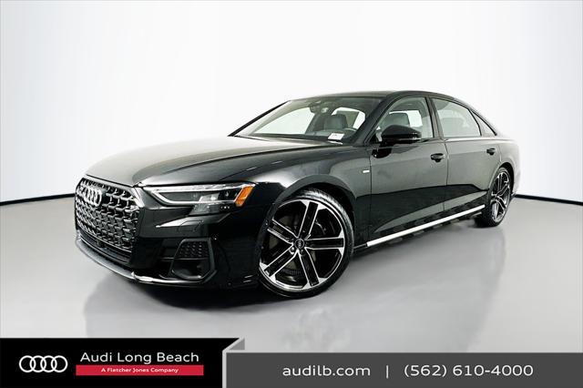 new 2025 Audi A8 car, priced at $106,445