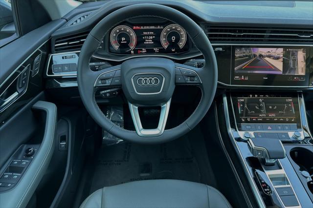 new 2024 Audi Q8 car, priced at $80,340