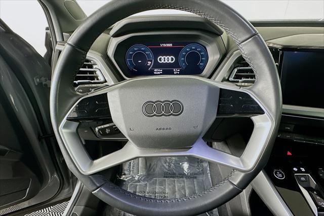 used 2024 Audi Q4 e-tron car, priced at $41,994