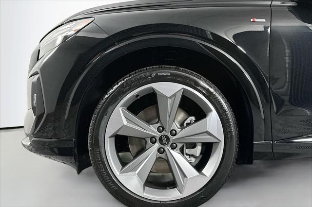 new 2025 Audi Q4 e-tron Sportback car, priced at $69,385