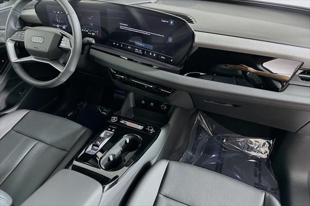 new 2025 Audi Q6 e-tron car, priced at $74,200