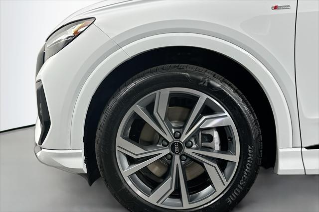 new 2025 Audi Q4 e-tron Sportback car, priced at $64,335