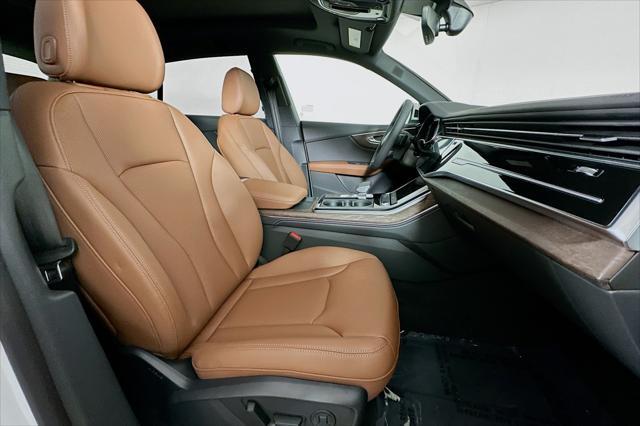 new 2025 Audi Q8 car, priced at $85,730
