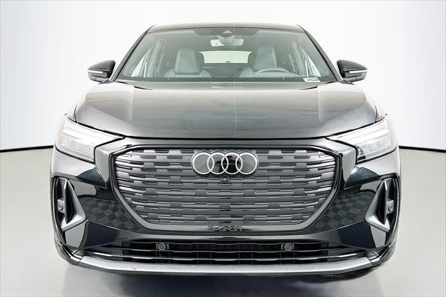 new 2025 Audi Q4 e-tron Sportback car, priced at $66,835