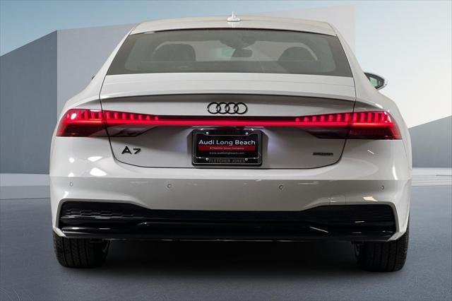 new 2025 Audi A7 car, priced at $82,435