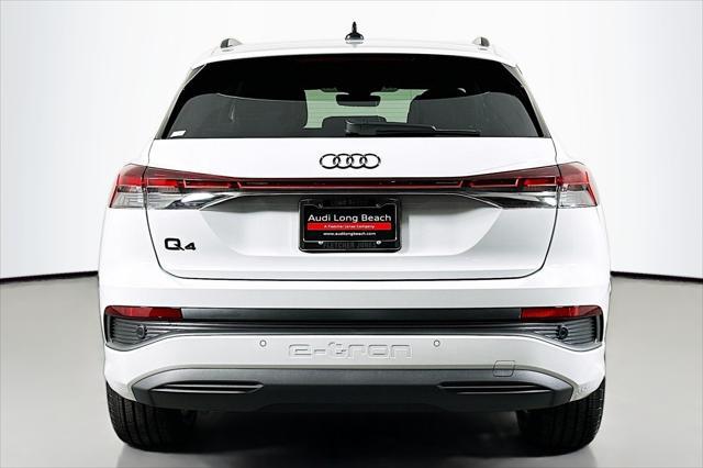 new 2025 Audi Q4 e-tron car, priced at $54,735