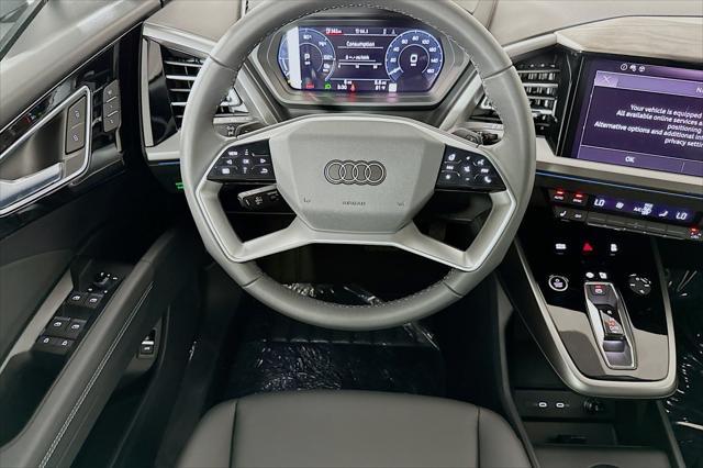 new 2025 Audi Q4 e-tron car, priced at $56,040