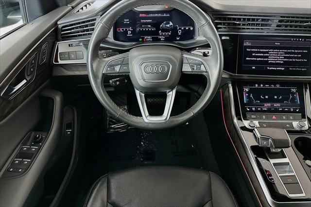 used 2021 Audi Q8 car, priced at $44,594