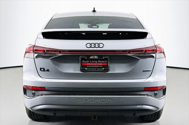 new 2025 Audi Q4 e-tron Sportback car, priced at $66,240