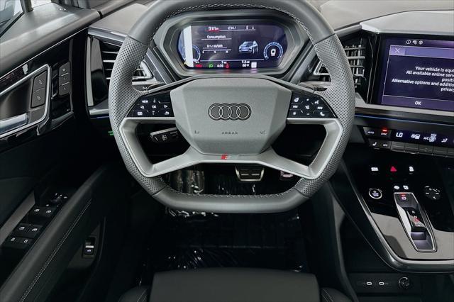 new 2025 Audi Q4 e-tron Sportback car, priced at $66,240